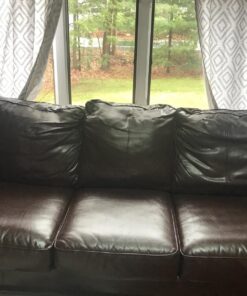 MastaPlasta Original Self-Adhesive Leather Repair Patch - Dark Brown 11" x 8" (28 x 20 cm), Instant Upholstery-Quality Scratch & Tear Repair for Sofas, Car Interiors, Bags, Vinyl & More B Dark Brown Leather 46 81rlH6J7hwL