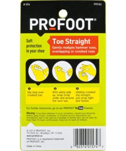 PROFOOT Toe Straight Hammertoe Wrap 1 Pair Toe Wraps to Straighten Toes, Can Be Worn With Shoes 14 81rlp7UrCzL