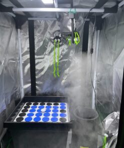 Green Hut 2x2 Grow Tent, 24"x24"x36" 600D Mylar Hydroponic Growing Tents for Plants Inside Reflective Grow Tent Growing Room Hydroponic System 24"X24"X36" 39 81rmD0pFZ3L