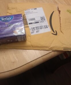 Tetley British Blend Premium Decaf Black Tea, Decaffeinated Tea, 40 Tea Bags (Pack of 6), Rainforest Alliance Certified 19 81rmo2SZ L