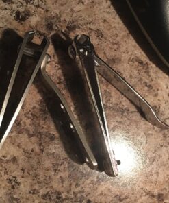 KOHM Nail Clippers for Thick Nails - Heavy-Duty, Stainless Steel, Tough, Professional Toenail Clippers w/Built-in File - Nail Cutters for Seniors and Adults Pack of 1 48 81rpCgbzg4L