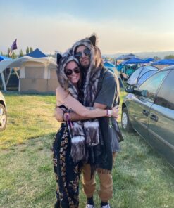 Husky Animal Hood Paws Ears Mittens Gloves 24 81rpM0MYL