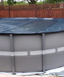 Intex 18ft X 52in Ultra Frame Pool Set with Sand Filter Pump, Ladder, Ground Cloth & Pool Cover 38 81rpyPHuw4L