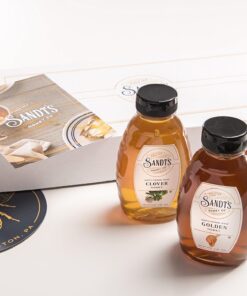 Alternative view of Sandt's Unfiltered Raw Honey Varietal Bundle - Golden, Clover & Orange Blossom (3 LBS) Golden, Clover, Orange Blossom