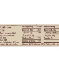 Our Specialty Gluten Free Chocolate Fudge Brownies, Individually Wrapped, 12 Pack 13 81rvRSe40mL