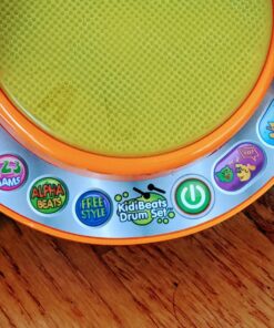 VTech KidiBeats Kids Drum Set, Orange Standard Packaging 34 81rvS7YGBL