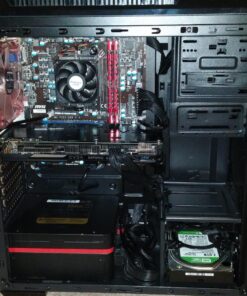 Thermaltake Versa N21 Black Edition Translucent Window Panel SPCC ATX Mid Tower Computer Chassis CA-1D9-00M1WN-00 60 81rvmA2gCWL