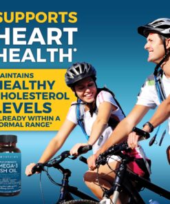 Triple Strength Omega 3 Fish Oil Supplement - 2200mg per Serving, Fatty Acid Supplements with EPA DHA & Omega3 - Re-Esterified Triglyceride for Increased Absorption - 180 Count 180 Count (Pack of 1) 45 81ryJwN0woL 1