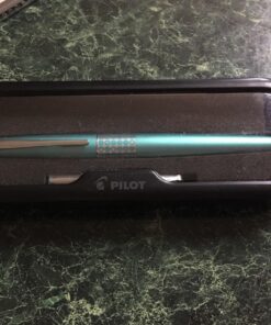 PILOT MR Retro Pop Collection Fountain Pen in Gift Box, Turquoise Barrel with Dots Accent, Fine Point Stainless Steel Nib, Refillable Black Ink (91446) 50 81ryxAzRQLL