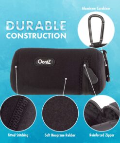 Official Carry Case for OontZ Angle 3 Bluetooth Speaker, Neoprene with Aluminum Carabiner by Cambridge SoundWorks 28 81s0CWM19wL