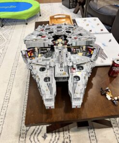 LEGO Star Wars Ultimate Millennium Falcon 75192 - Expert Building Set and Starship Model Kit, Movie Collectible, Featuring Classic Figures and Han Solo's Iconic Ship, Best Gift for Adults 87 81s0hp1Q3ZL