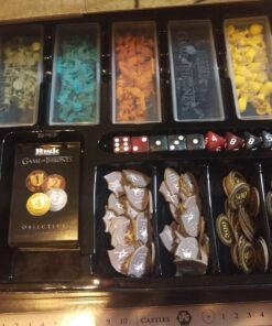 USAOPOLY Risk Themed Game of Thrones Strategy Board Game |for Game of Thrones Fans | Official Merchandise | Based on The TV Show on HBO 83 81s1x06 qoL