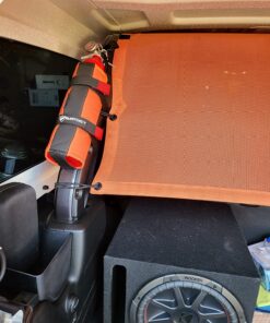 Bartact Roll Bar Fire Extinguisher Holder Mount 2.5 lb, Adjustable, Univesal, One Size fits All, Orange, Made in The USA 6 81s3yyp7UYL