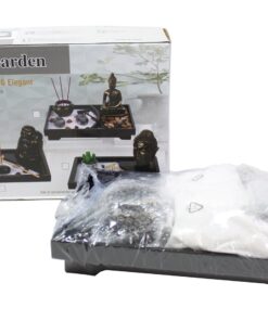 We pay your sales tax Tabletop Buddha Zen Garden Rock Sand Candle Holder Home/Office Decor Perfect Relaxing Gift Idea (Rock G16232) Rock G16232 18 81s65OhI48L
