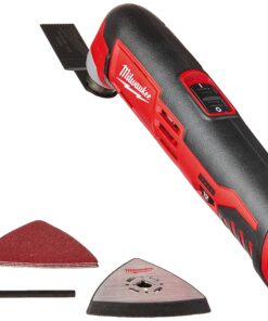 Milwaukee 2426-20 M12 12 Volt Redlithium Ion 20,000 OPM Variable Speed Cordless Multi Tool with Multi-Use Blade, Sanding Pad, and Multi-Grit Papers (Battery Not Included, Power Only) 14 81s7feZOG3L