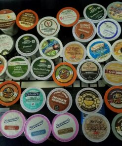 Crazy Cups Flavored Coffee Pods Variety Pack, Fully Compatible With All Keurig Flavored K Cups Brewers, Coffee Sampler, 40 Count 32 81s7zEZ04gL