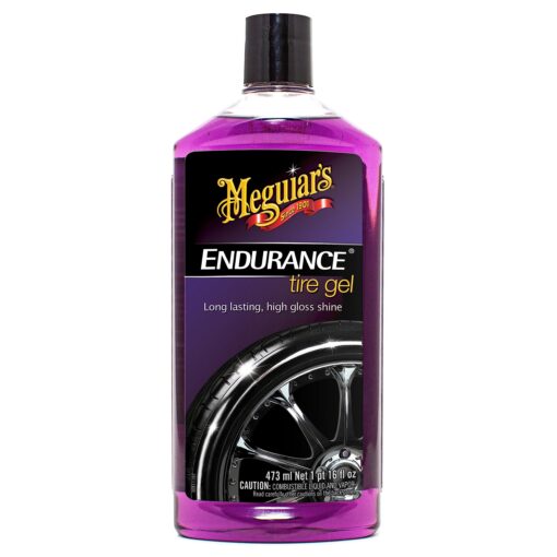 Meguiar’s Endurance Tire Gel - This Long-Lasting Formula that Restores Tires While Leaving a Brilliant, High-Gloss Finish - 16 Oz - G7516EU