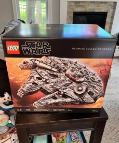 LEGO Star Wars Ultimate Millennium Falcon 75192 - Expert Building Set and Starship Model Kit, Movie Collectible, Featuring Classic Figures and Han Solo's Iconic Ship, Best Gift for Adults 88 81sA6AvWQtL