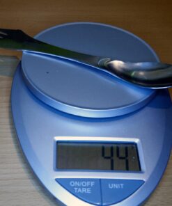 Tapirus 5 Spork Of Steel Utensils Set | Durable & Rust Proof Stainless Steel | Spoon, Fork & Knife Flatware | For Camping, Fishing, Hunting & Outdoor Activities | With Bottle Opener & Carrying Case 63 81sCkhEDN8L