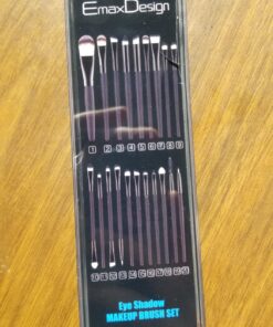 EmaxDesign 20 Pieces Makeup Brush Set Professional Face Eye Shadow Eyeliner Foundation Blush Lip Makeup Brushes Powder Liquid Cream Cosmetics Blending Brush Tool 77 81sDlUSIX3L
