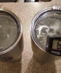 RTIC 30 oz Insulated Tumbler Stainless Steel Coffee Travel Mug with Lid, Spill Proof, Hot Beverage and Cold, Portable Thermal Cup for Car, Camping 30 Ounce (Pack of 1) 53 81sEuuNdhlL