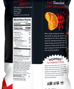 popchips Potato Chips BBQ Potato Chips, 5 Ounce (Pack of 12) Barbecue 5 Ounce (Pack of 12) 3 81sEv2LaSVL