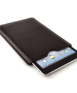 Alternative view of Dockem Executive Sleeve for iPad Mini 6, 5, 4, 3, 2, 1: Premium Synthetic Leather Tablet Case: Slim, Microfiber Lined, Professional, Protective Cover (Dark Brown) iPad Mini 1, 2, 3, 4 & 5 Dark Brown