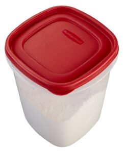 Rubbermaid Easy Find Lids Food Storage Containers, Racer Red, 6-Piece Set 3.7 cup & 5.25 cup & 15 cup 6 piece 10 81sHiytx5kL