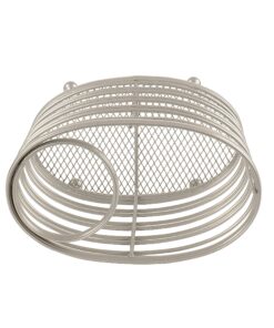 Spectrum Diversified Ashley Countertop Hair Dryer & Accessory Organizer Station Styling Tool Caddy for Brushes, Flat Irons, Curling Wands & Makeup Applicators, Satin Nickel 20 81sIGvbiRL