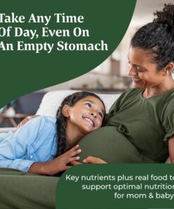 MegaFood Baby & Me 2 Prenatal Vitamin and Minerals - Vitamins for Women - with Folate (Folic Acid Natural Form), Choline, Iron, Iodine, and Vitamin C, Vitamin D and more - 120 Tabs (60 Servings) 120 Count (Pack of 1) 23 81sIVP VQJL