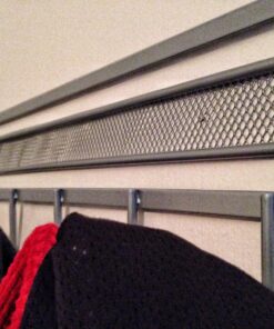 Deco Brothers Over The Door Hook Organizer with 6 Hooks, Silver 31 81sJ3wpAqRL