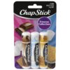 ChapStick S'mores Collection Graham Cracker, Marshmallow and Milk Chocolate Flavored Lip Balm Tubes Variety Pack, Lip Care - 0.15 Oz each ( 3 sticks) 0.15 Ounce (Pack of 3) 58 81sJNy3sXrL