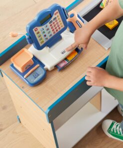 Amazon Basics Grocery Store Checkout Counter, Kids Supermarket Pretend Play Store, Gift for Age 3Y+ 25 81sJh14hgBL