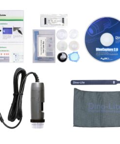 Dino-Lite USB Digital Microscope AM4115ZT - 1.3MP, 10x - 200x Optical Magnification, Measurement, Polarized Light (Discontinued) 14 81sLk LZJSL