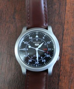 SEIKO Men's SNK809 5 Automatic Stainless Steel Watch with Black Canvas Strap 63 81sLljXuNIL