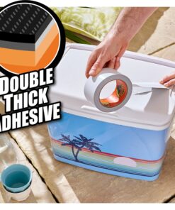 Gorilla Tape, Mini Duct Tape To-Go, 1" x 10 yd Travel Size, Black, (Pack of 1) 1 Pack 25 81sMj 2IjLL