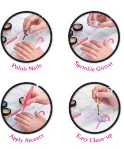 Creativity for Kids Glitter Nail Art - Glitter Manicure Kit for Kits 11 81sP9dZ4vRL