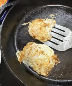 Lodge Cast Iron Skillet with Red Silicone Hot Handle Holder, 12-inch 50 81sQ3vnOSlL