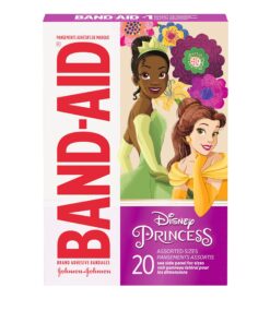 Band-Aid Brand Adhesive Bandages for Minor Cuts & Scrapes, Wound Care Featuring Disney Princess Characters, Fun Bandages for Kids and Toddlers, Assorted Sizes, 20 Count 35 81sQ5BZapgL