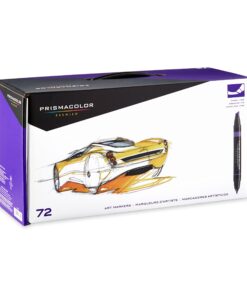 Prismacolor Premier Double-Ended Art Markers, Fine and Chisel Tip, 72 Pack 72 Count (Pack of 1) 42 81sREFDudL