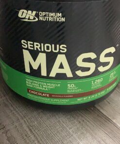 Optimum Nutrition Serious Mass, Weight Gainer Protein Powder, Chocolate, 6 Pound (Packaging May Vary) 6 Pound (Pack of 1) 45 81sSM3stUPL