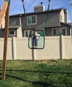 Eastern Jungle Gym Easy 1-2-3 A-Frame 2 Brackets for Swing Set with All Mounting Hardware, Green 2 A-Frame Swing Set Brackets 38 81sTHqB19xL