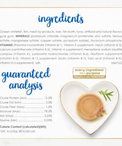 Purina Fancy Feast Classic Pate Ocean Whitefish and Tuna Feast Classic Grain Free Wet Cat Food Pate - (24) 3 oz. Cans Ocean Whitefish & Tuna 3 Ounce (Pack of 24) 17 81sU1u76zFL