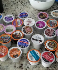 Coffee Pods Variety Pack Sampler, Assorted Single Serve Coffee for Keurig K Cups Coffee Makers, 40 Unique Cups - Great Coffee Gift Coffee Variety 50 81sVyn782kL