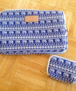 Kayond KY-23 Canvas Fabric Sleeve for 13.3-Inch Laptops - Elephant Patterns 52 81sWFwE7mGL