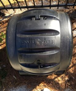 The Most Beautiful Composter in The World in Black, Made in America, Food Safe, BPA and Rust Free, No Assembly Required, Envirocycle Composting Tumbler Bin and Compost Tea Maker … 35 US Gallon 45 81sWKNVLnJL