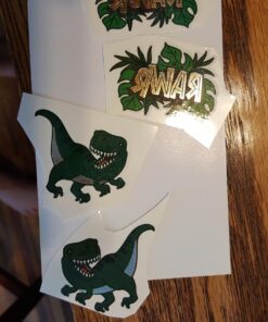 xo, Fetti Dinosaur Tattoos for Kids - 34 styles | Birthday Party Supplies Boy, Dino Party Favors, T-rex Decorations Boy Dino 36 81savMhPsKL
