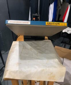 Fancierstudio Heat Press 16x20 Lower Platen Pull Out 5.5" Sublimation Rhinestone Heat Press FS16x20BP Black 29 81scSZeGjNL