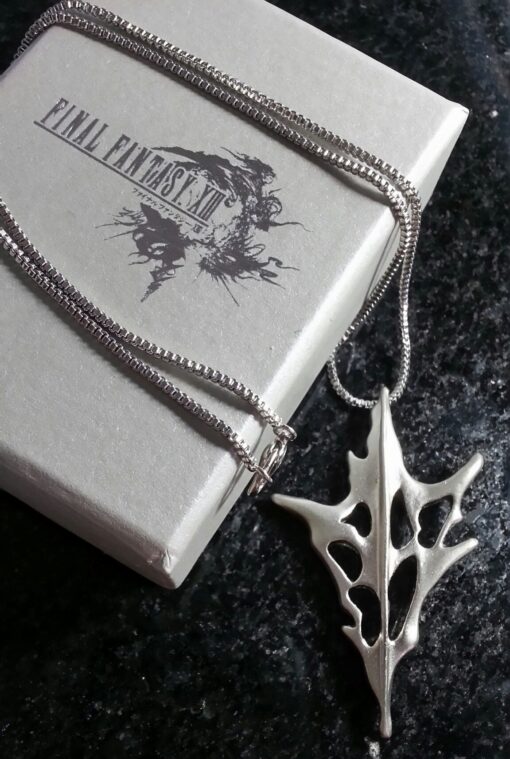 Final Fantasy XIII Lightning Necklace | FF13 Cosplay Dissidia Squall Griever Cloud Serah Anime