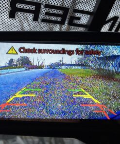 AUTO-VOX Cam1 HD Car Rear View Backup Camera of License Plate for Truck & RV with The Features of IP68 Waterproof High Brightness Light Sensor Night Vision LEDs,Fit All Cars 53 81sdqvF8C7L